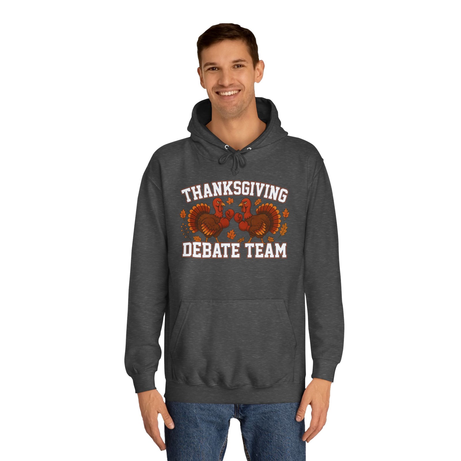 Thanksgiving Debate Team Unisex College Hoodie