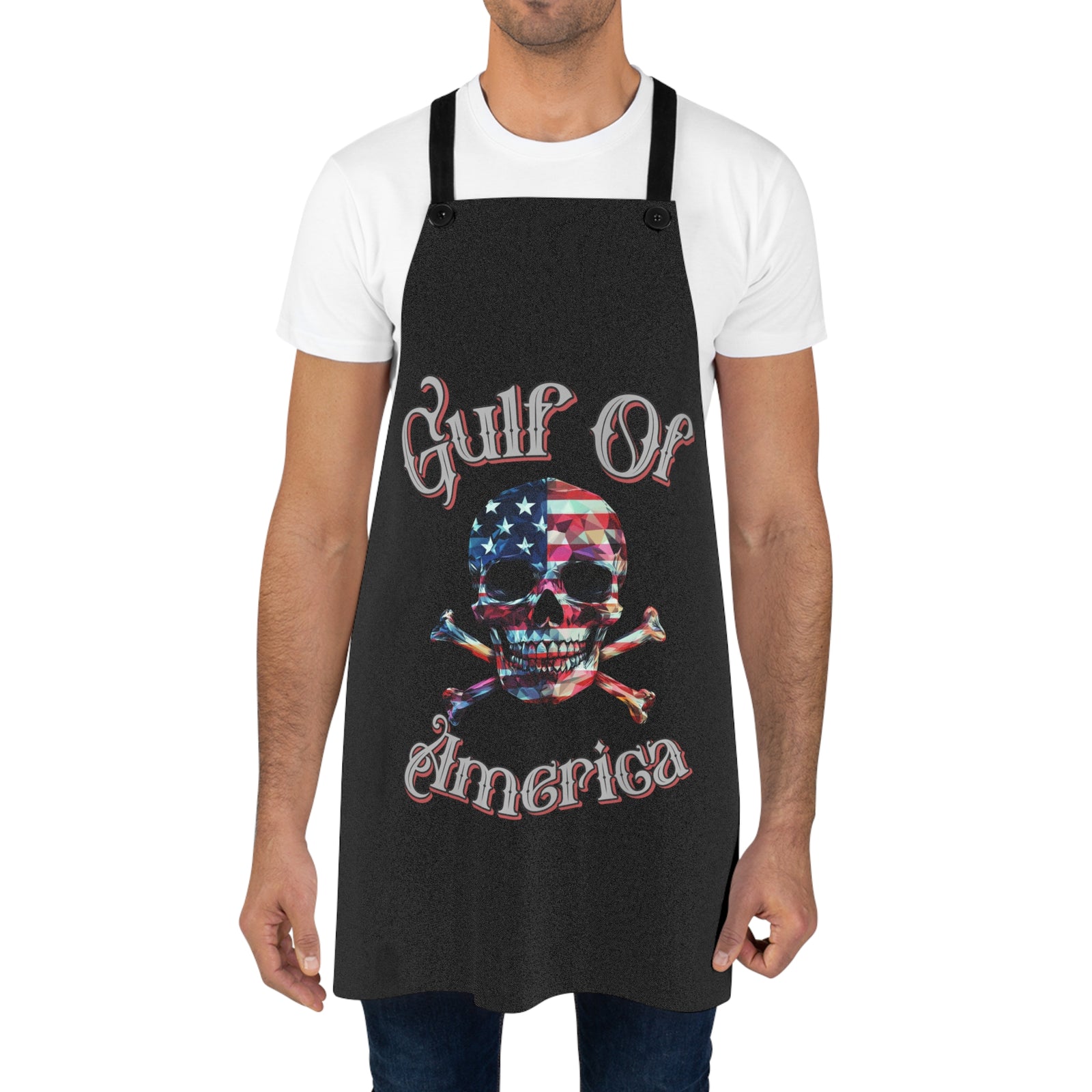 Gulf Of America Skull Apron