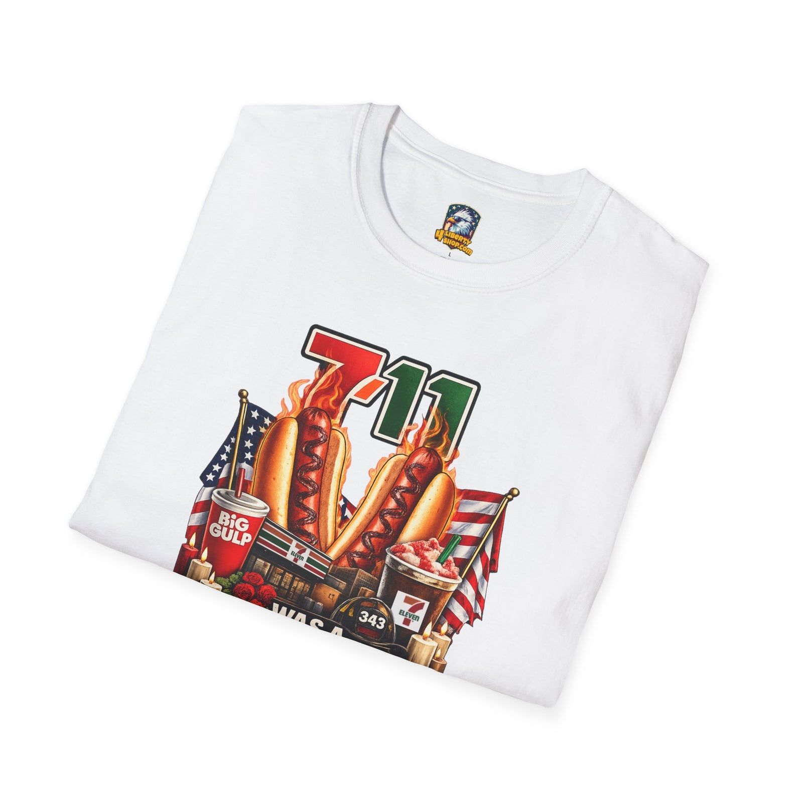 7-11 Was a Part Time Job T-Shirt — Retro Convenience Store Nostalgia Tee - 4LibertyShop.com