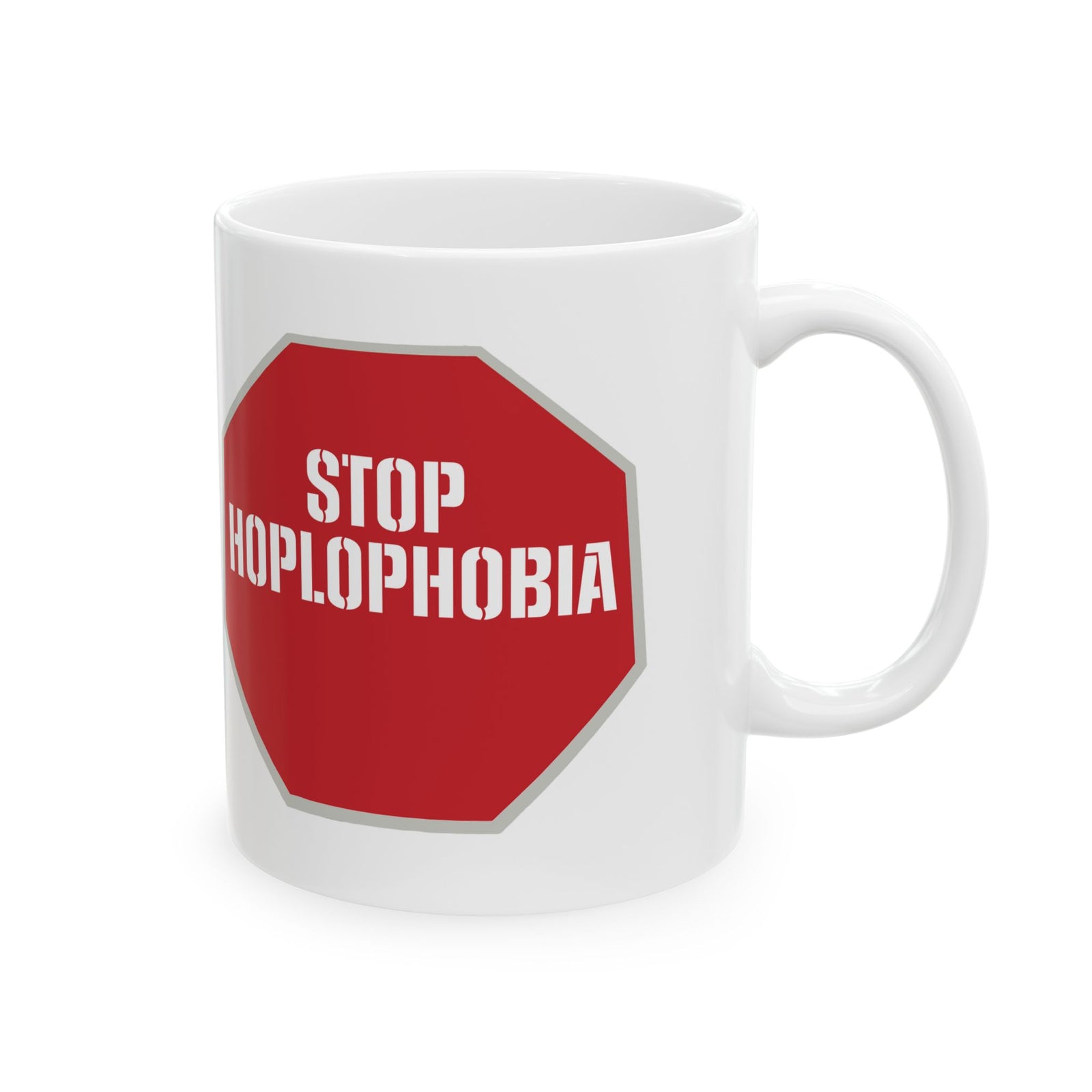 An AR-15 Is Just a Spicy .22 Stop Hoplophobia Ceramic Mug 11oz