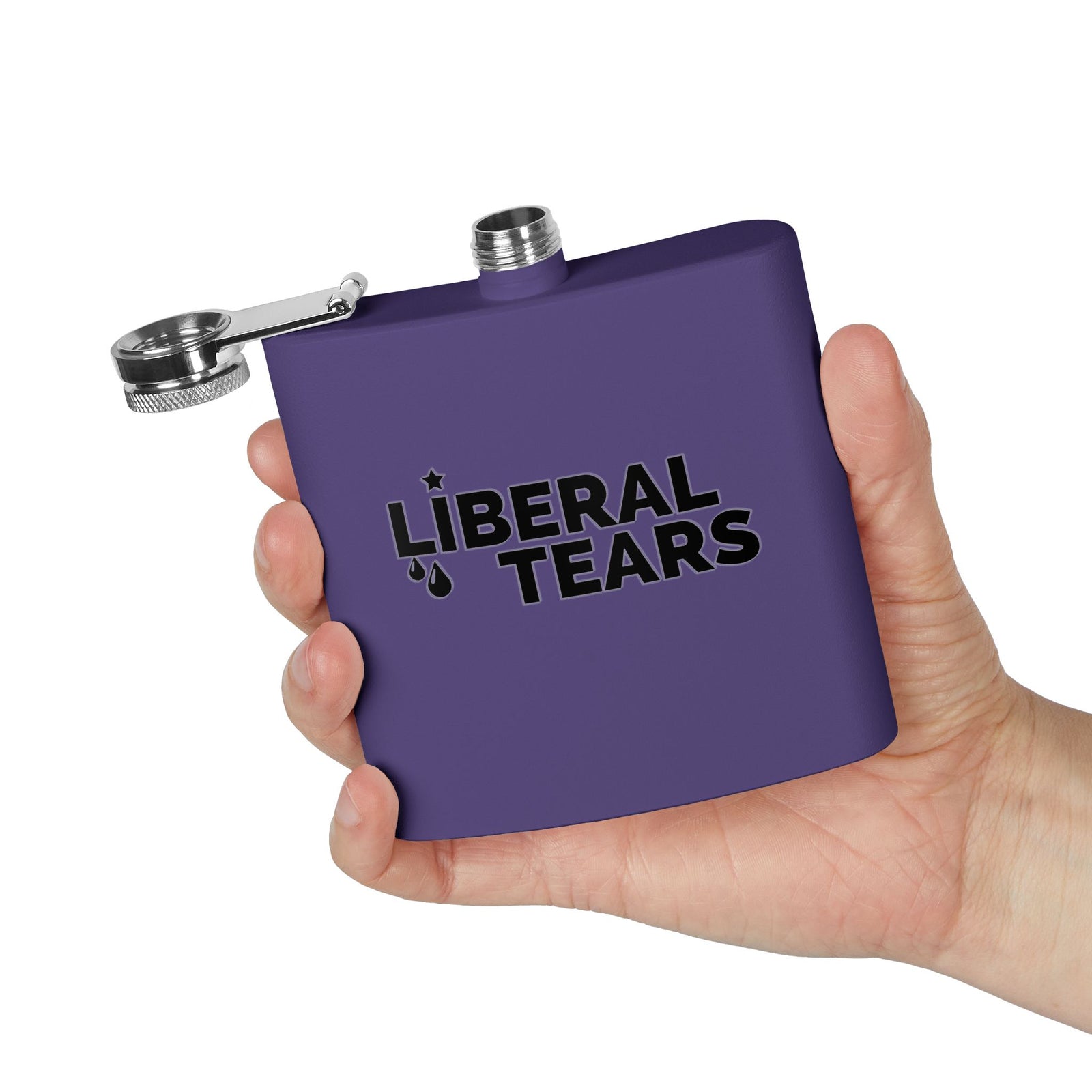 Walton & Johnson: Liberal Tears Flask, 6oz
