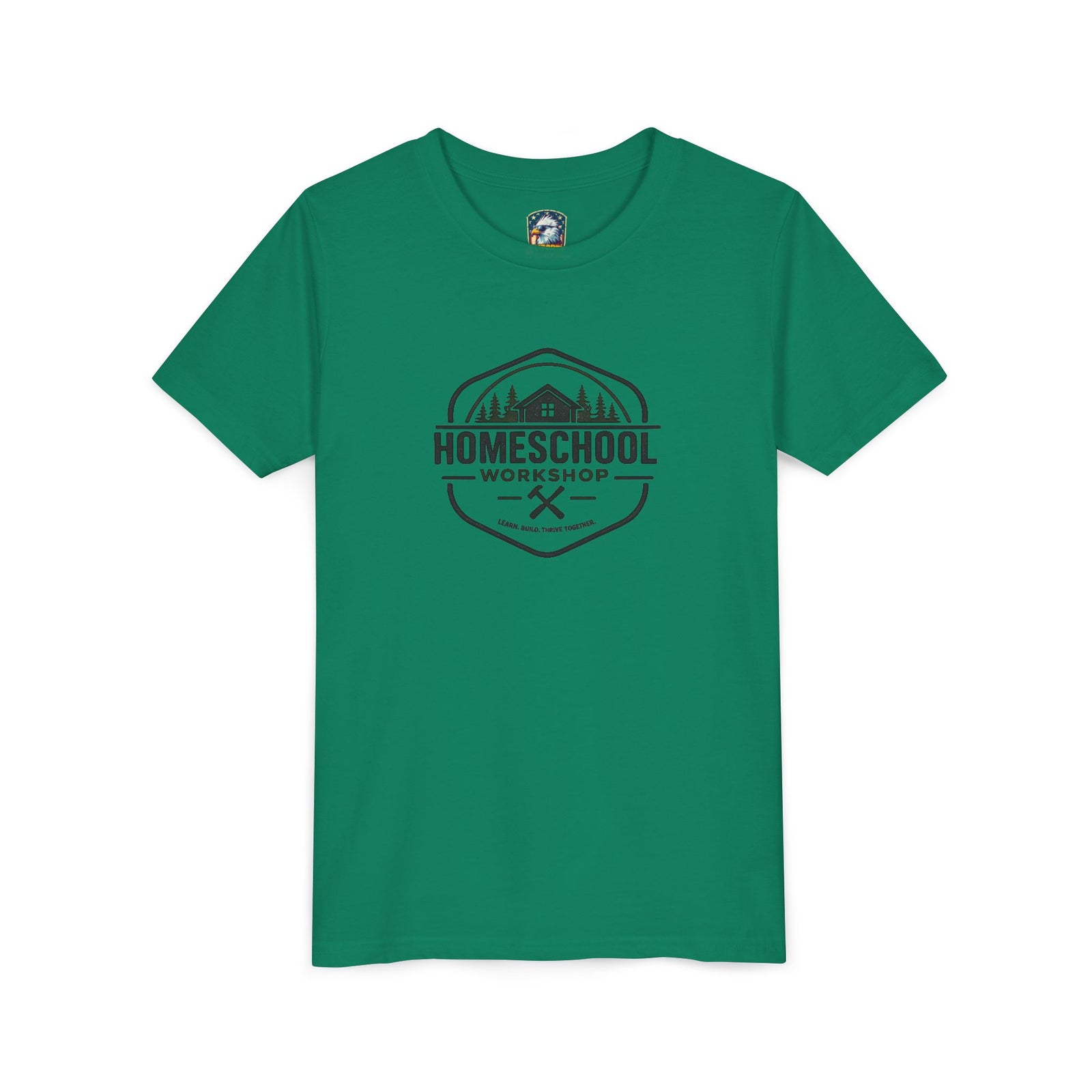 Homeschool Workshop: Workshop Youth T‑Shirt - 4LibertyShop.com
