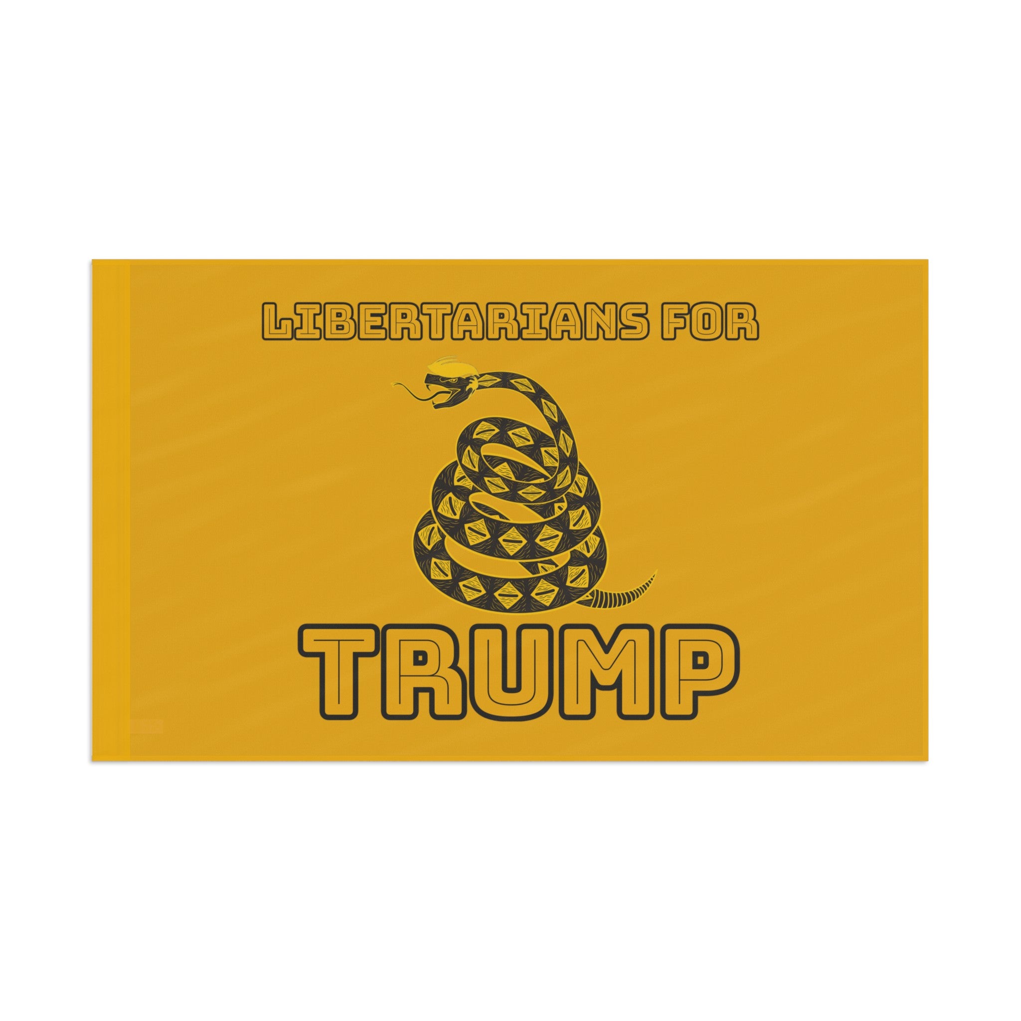 Libertarians for Trump Yellow Flag