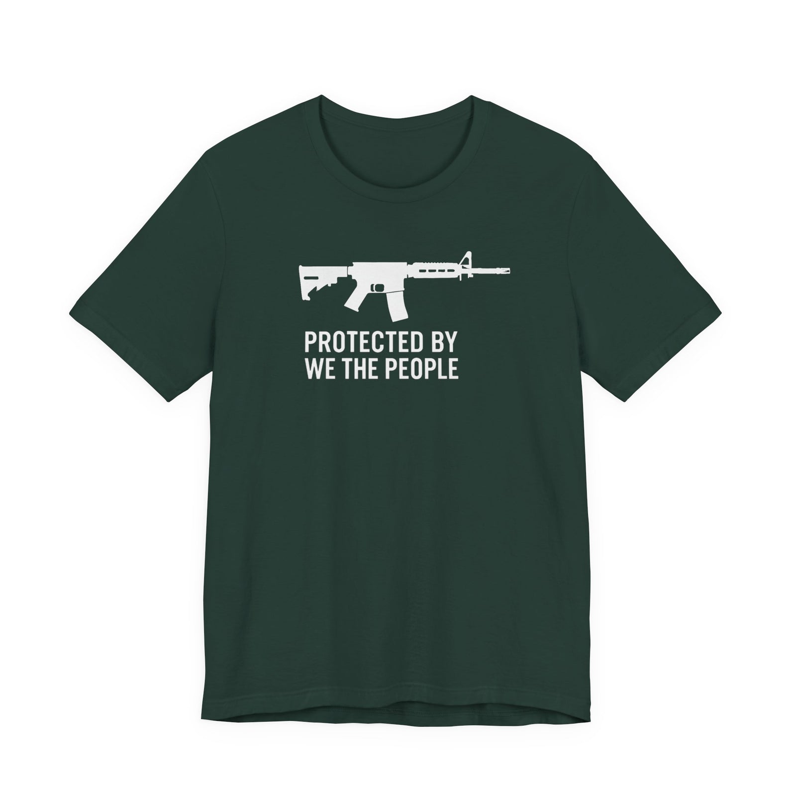 Protected By We The People AR-15 T-Shirt