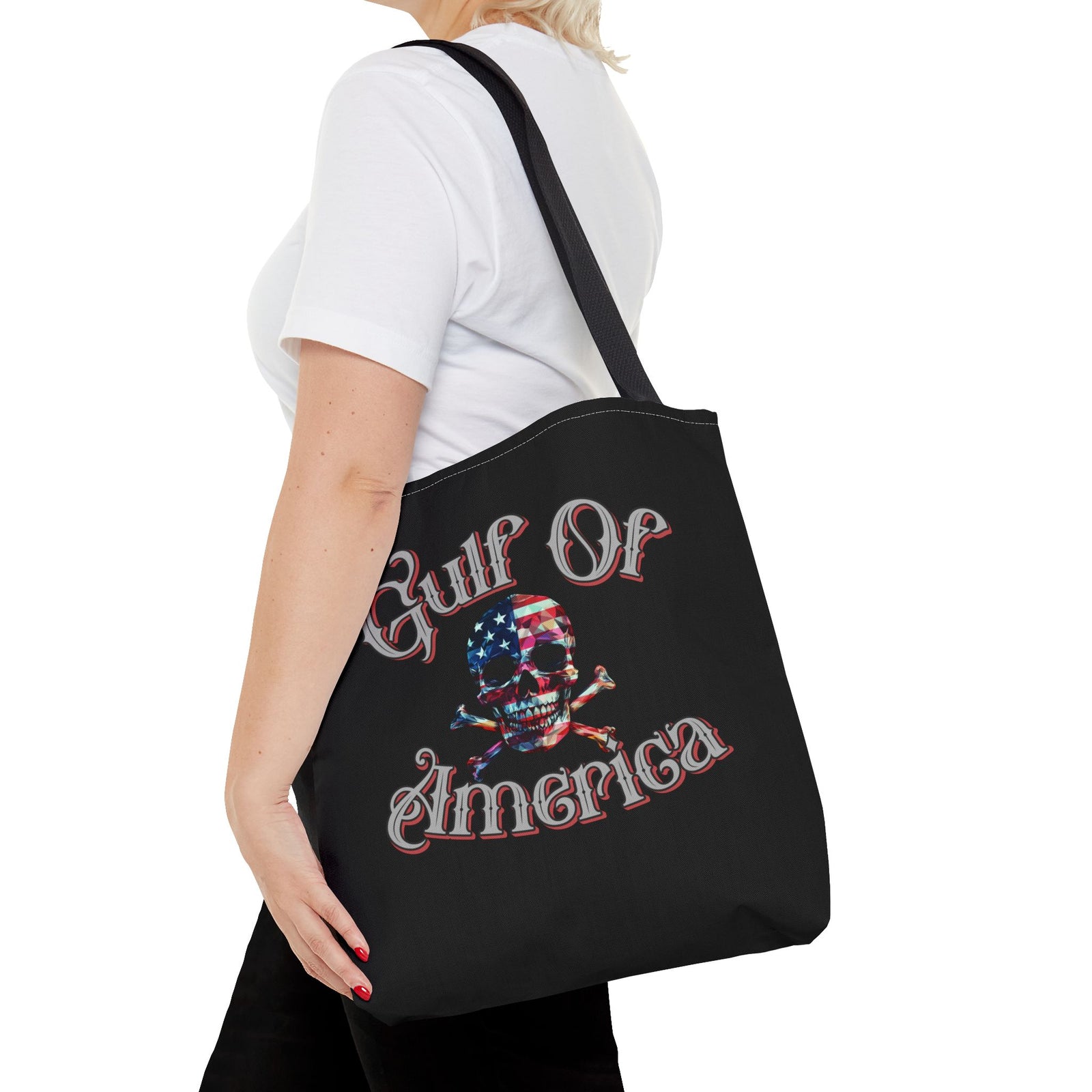 Walton & Johnson: Gulf of America Skull Tote Bag