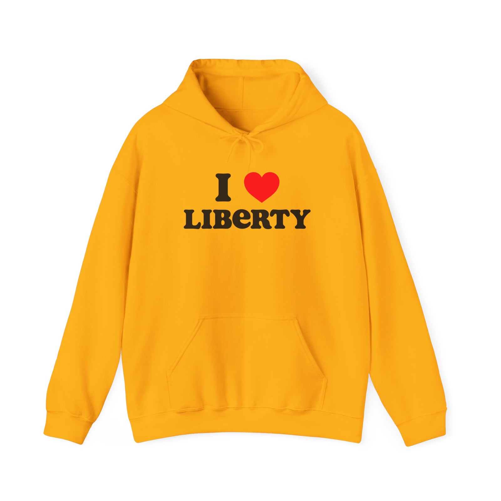 Judge Nap: I Heart Liberty Unisex Heavy Blend™ Hooded Sweatshirt