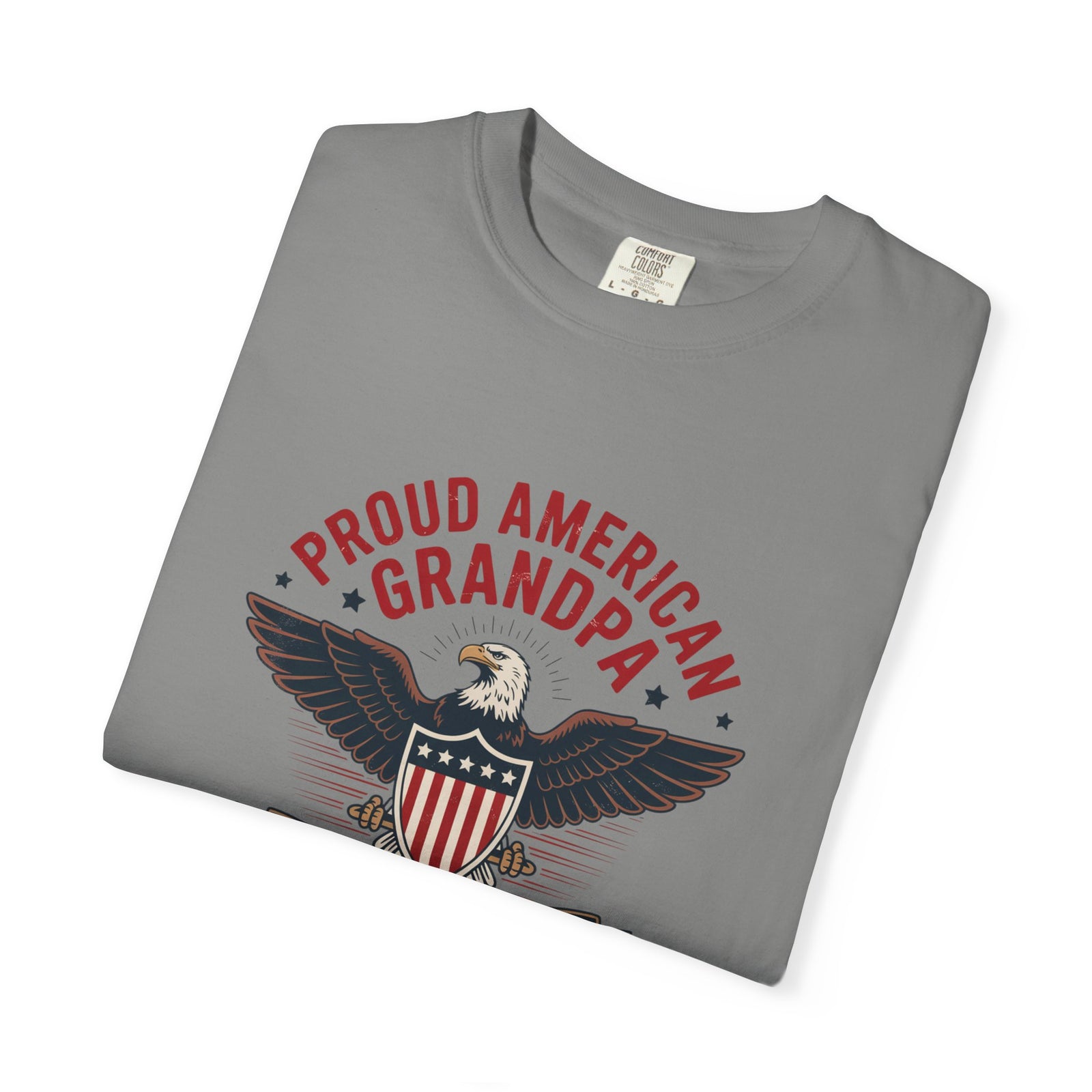 Patriotic American Grandpa T-Shirt