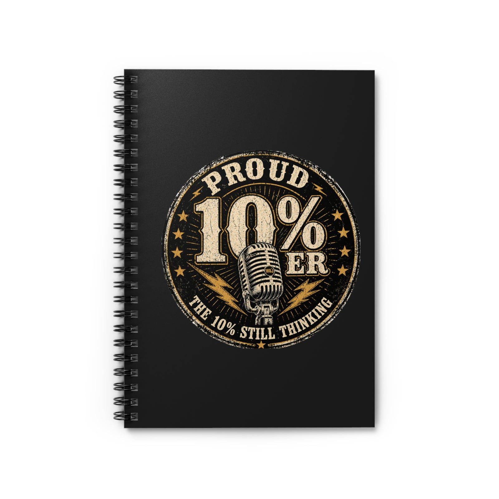 Walton & Johnson: Proud 10%er Notebook - 4LibertyShop.com