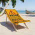 Caution: Federal Government Beach Towel - 4LibertyShop.com