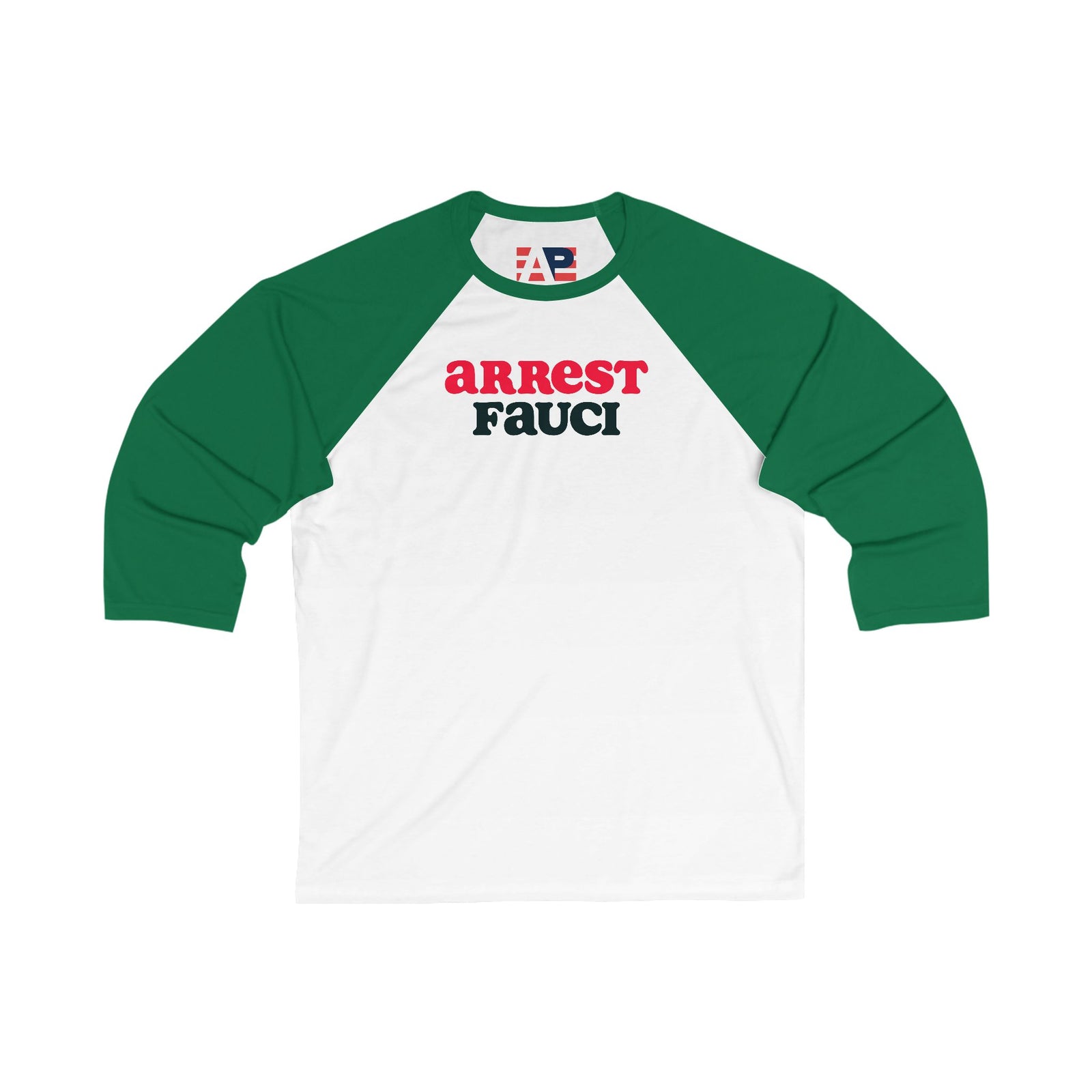 Walton & Johnson - Arrest Fauci Baseball T-Shirt