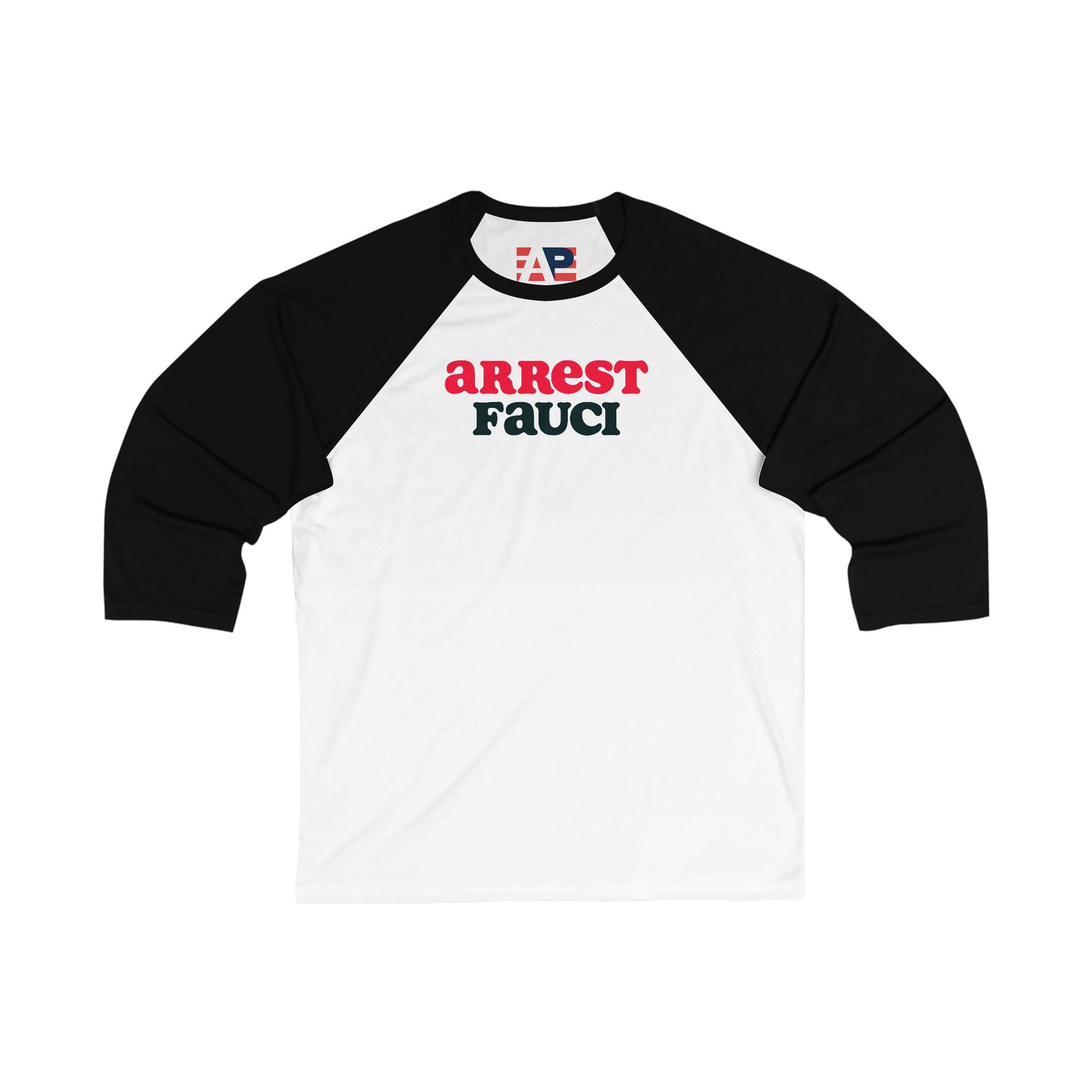 Walton & Johnson - Arrest Fauci Baseball T-Shirt
