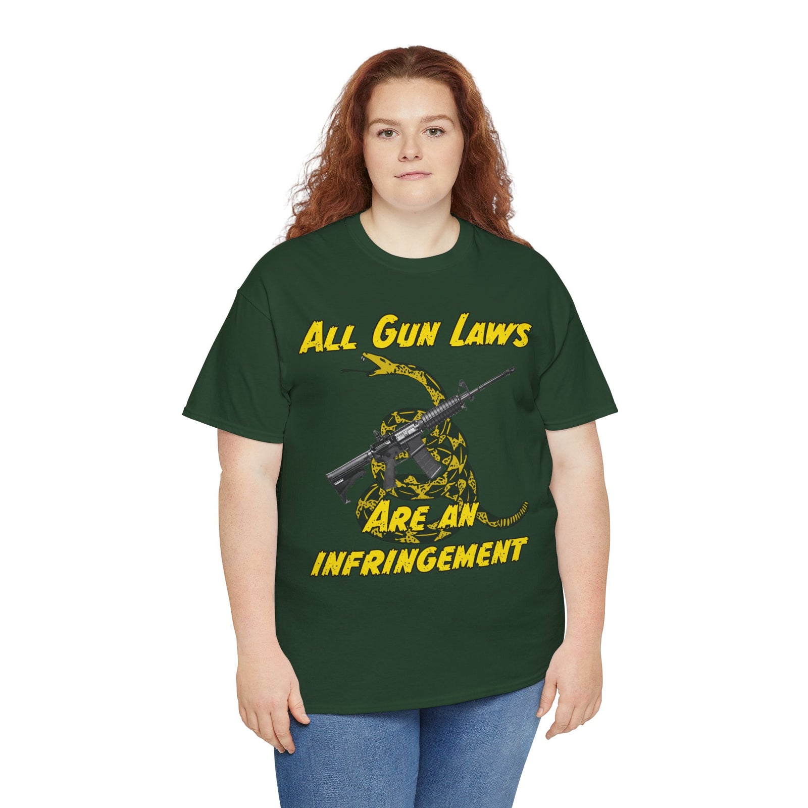 Judge Nap: All Gun Rights Are Infringements AR15 Gadsden T-Shirt