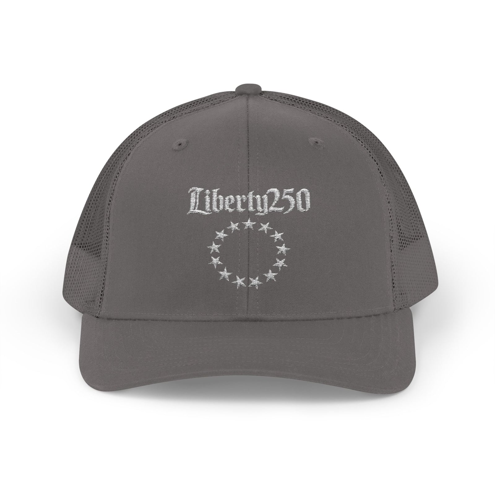 Liberty250 Trucker Cap - 13-Star Patriotic Snapback Hat - 4LibertyShop.com