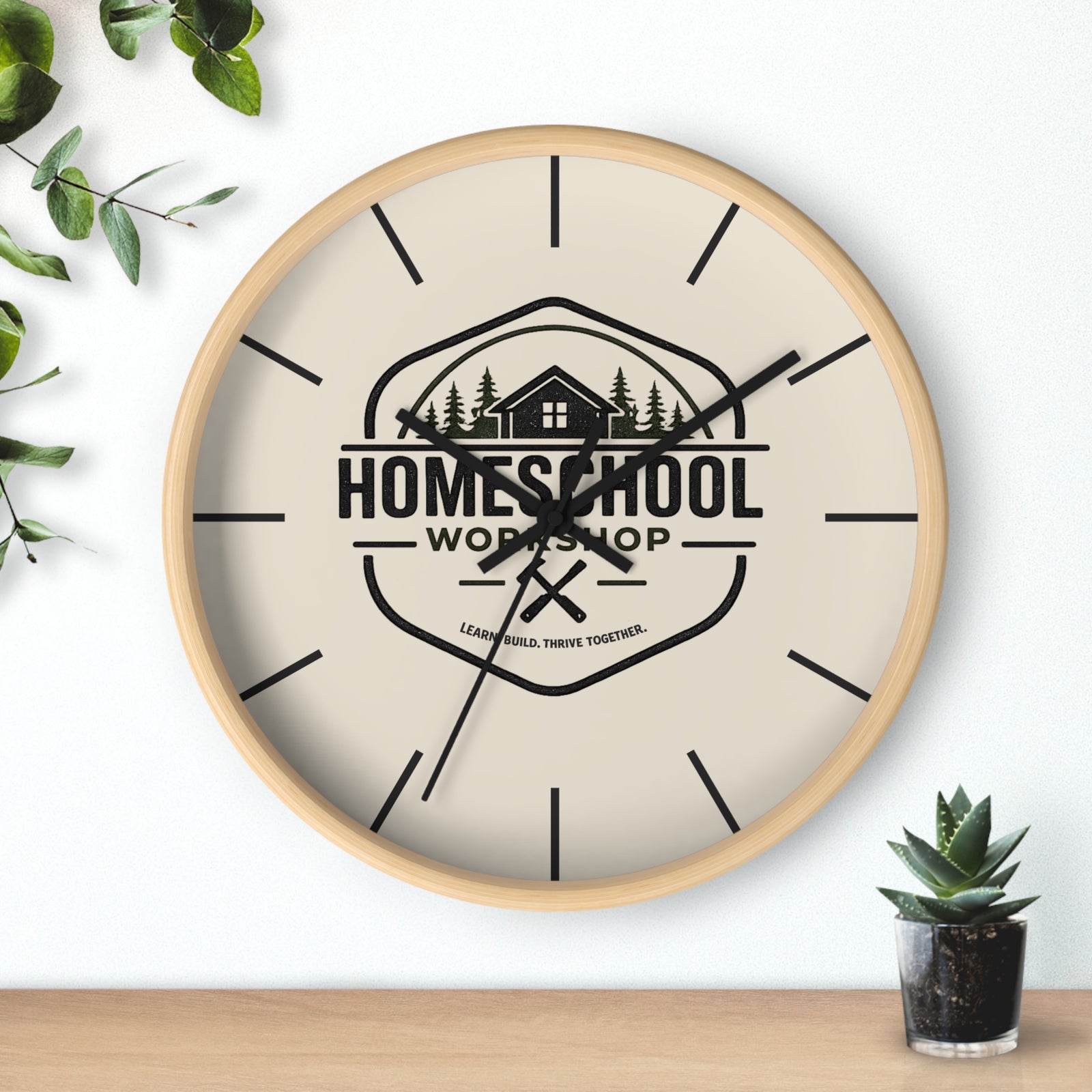 Homeschool Workshop: Workshop Wall Clock - 4LibertyShop.com