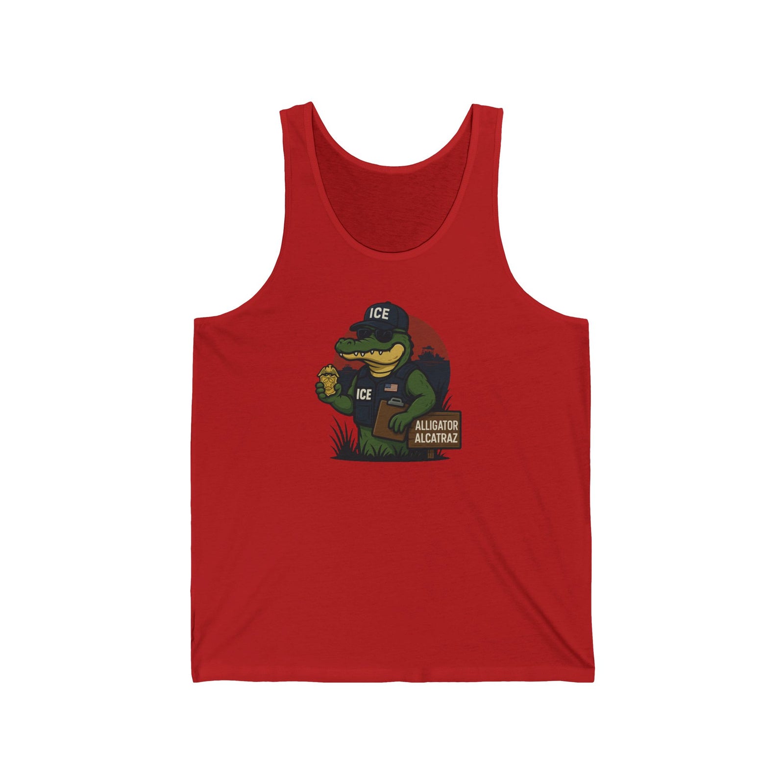 Alligator Alcatraz Tank Top