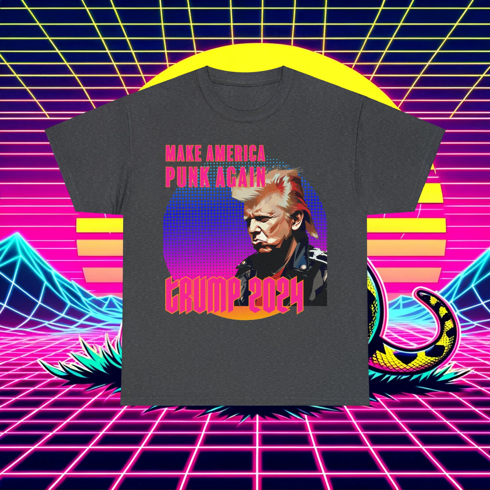 Make America Punk Again Trump 2024 T-Shirt
