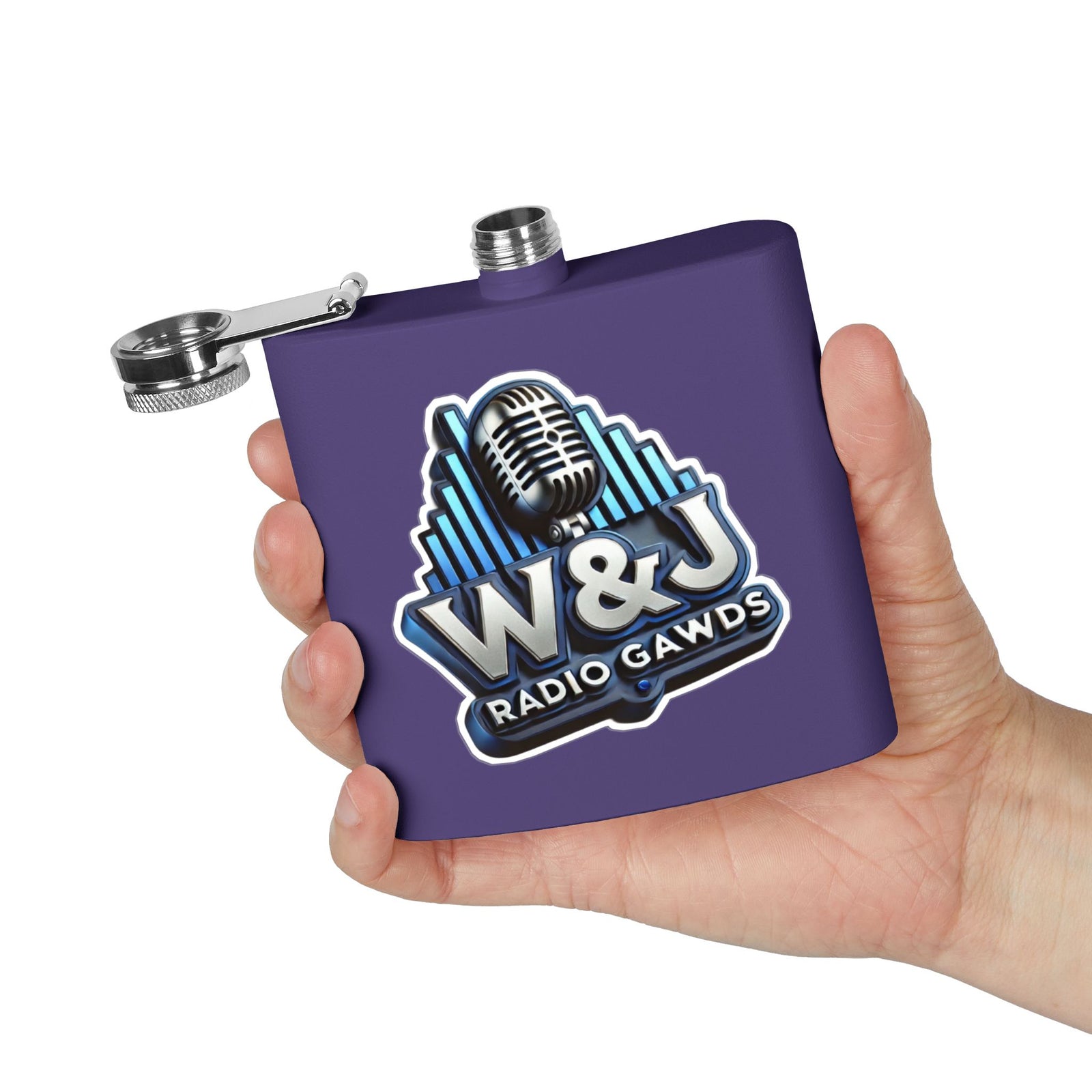 Walton & Johnson Radio Gawds Flask 6 oz.