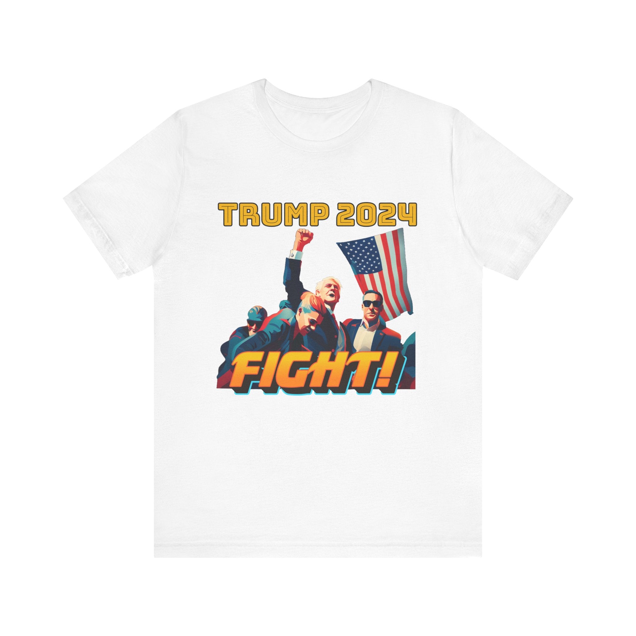 Walton & Johnson FIGHT! Donald Trump MAGA Power Tee