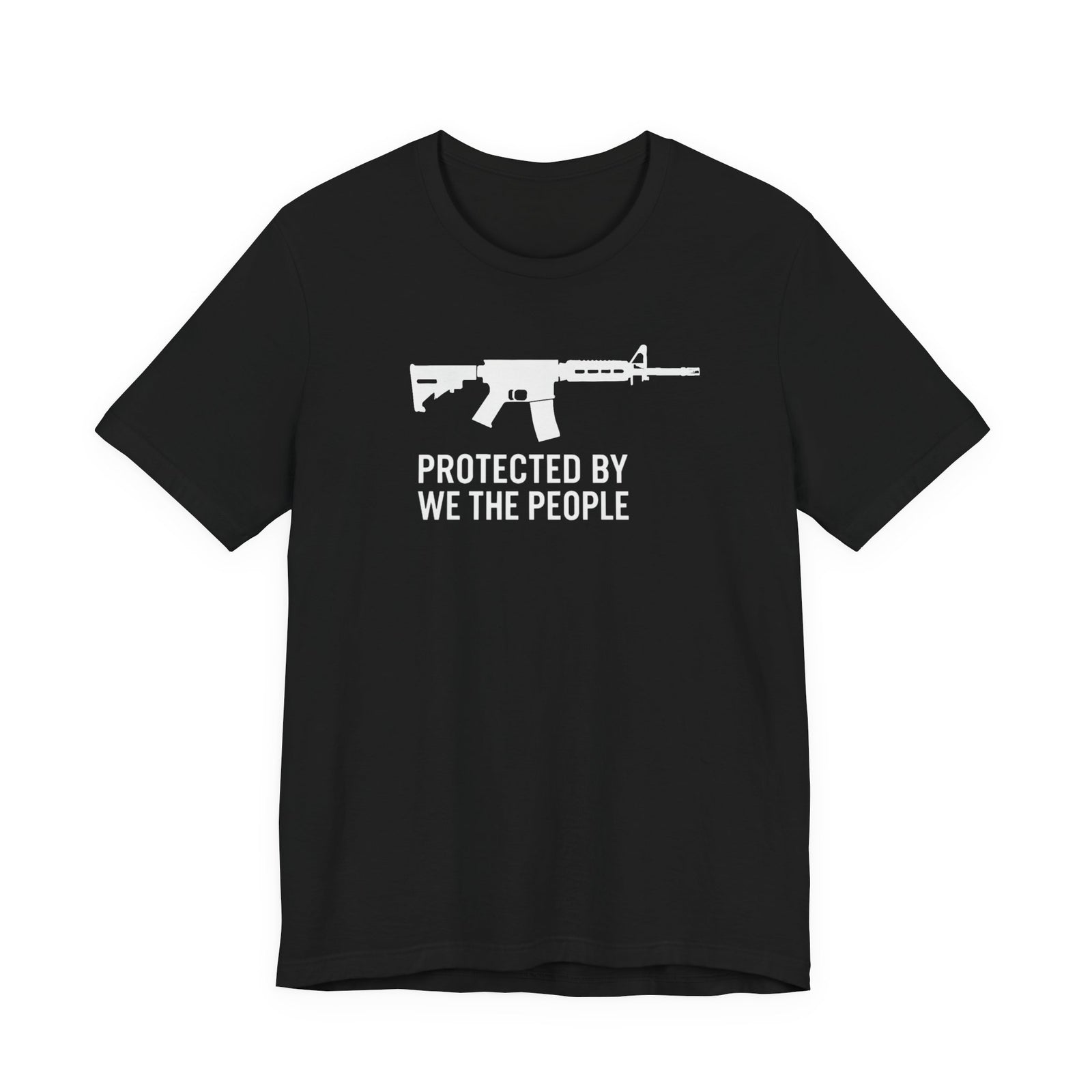 Protected By We The People AR-15 T-Shirt