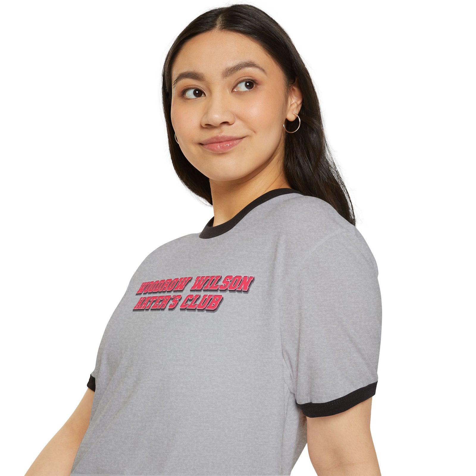 Woodrow Wilson Hater's Club Ringer T-Shirt