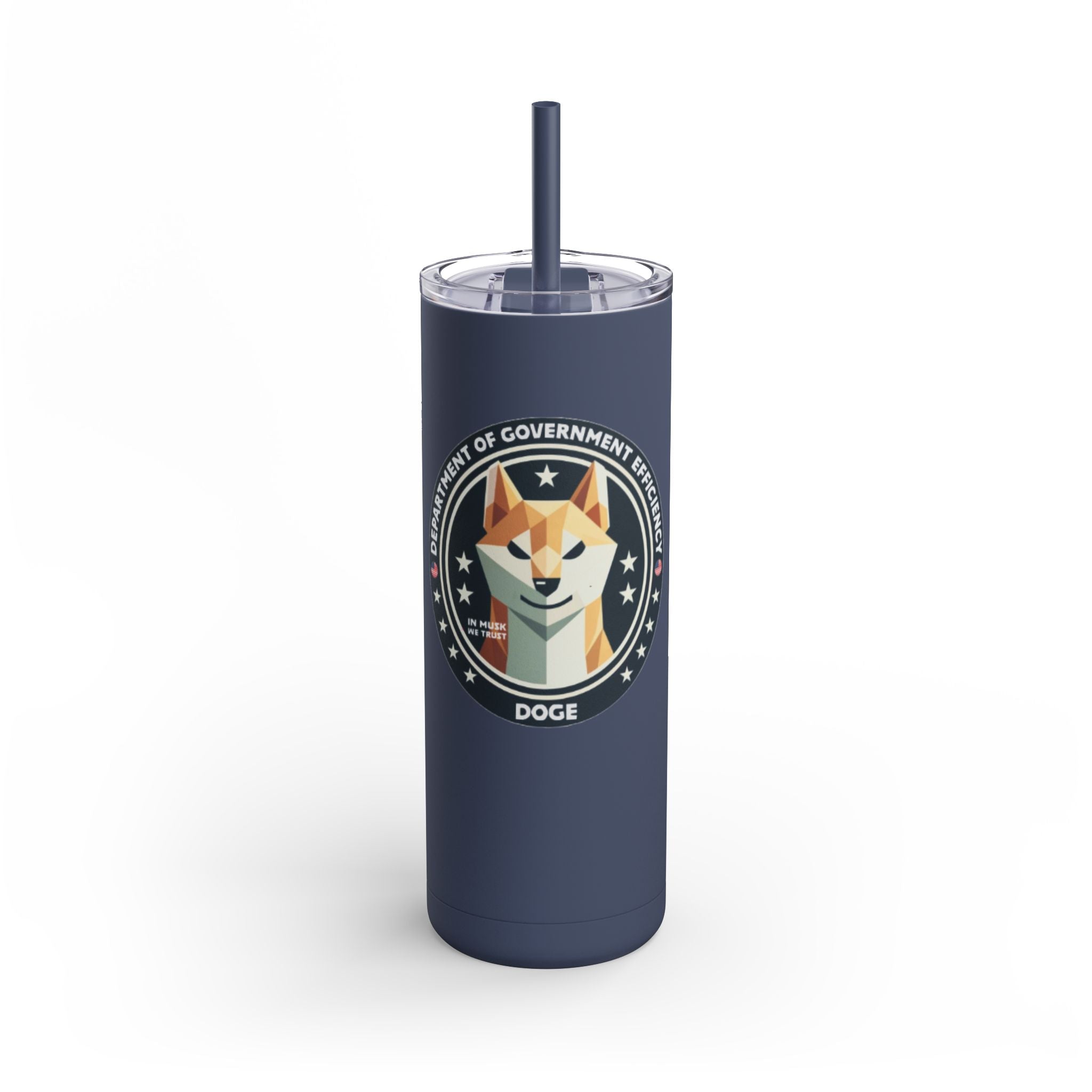 D.O.G.E. Skinny Tumbler, 20oz