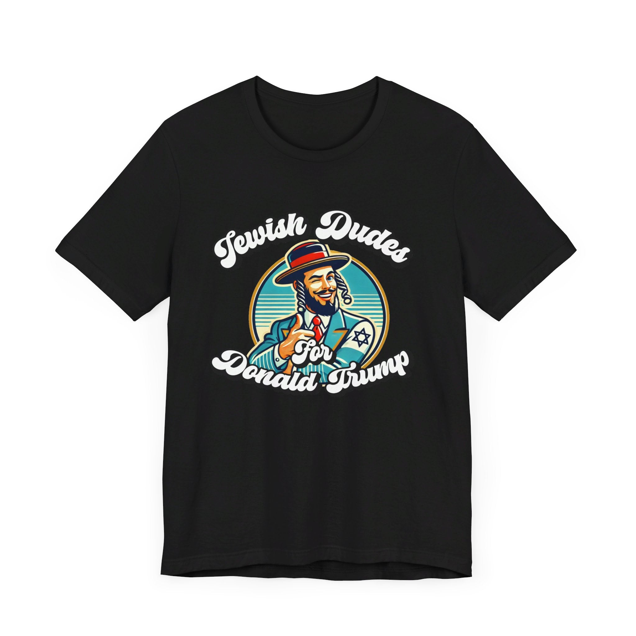 Jewish Dudes for Donald Trump Short Sleeve Tee