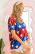 Patriotic Star Sequin Top