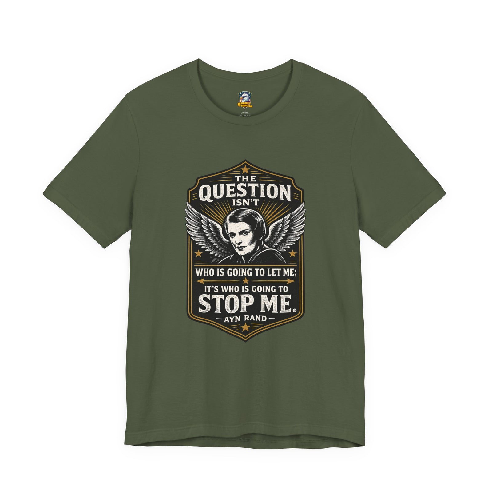 Ayn Rand Quote T-Shirt — 