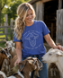 T‑Shirt — "Land of the Free, Home of the Baa" Goat Graphic (1776) Patriotic Tee - 4LibertyShop.com