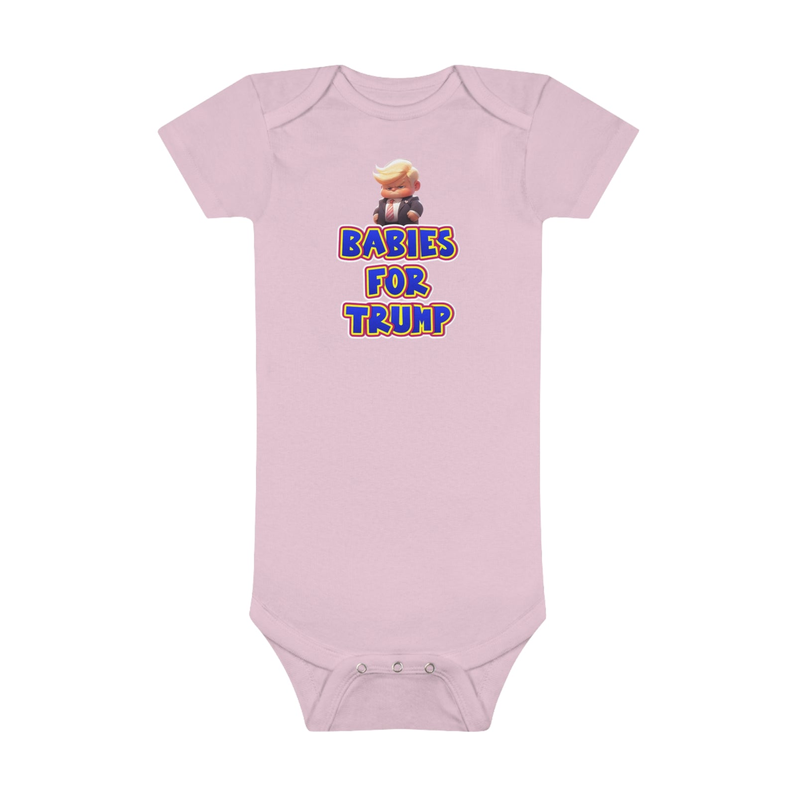 Babies For Trump Infant Baby Rib Bodysuit