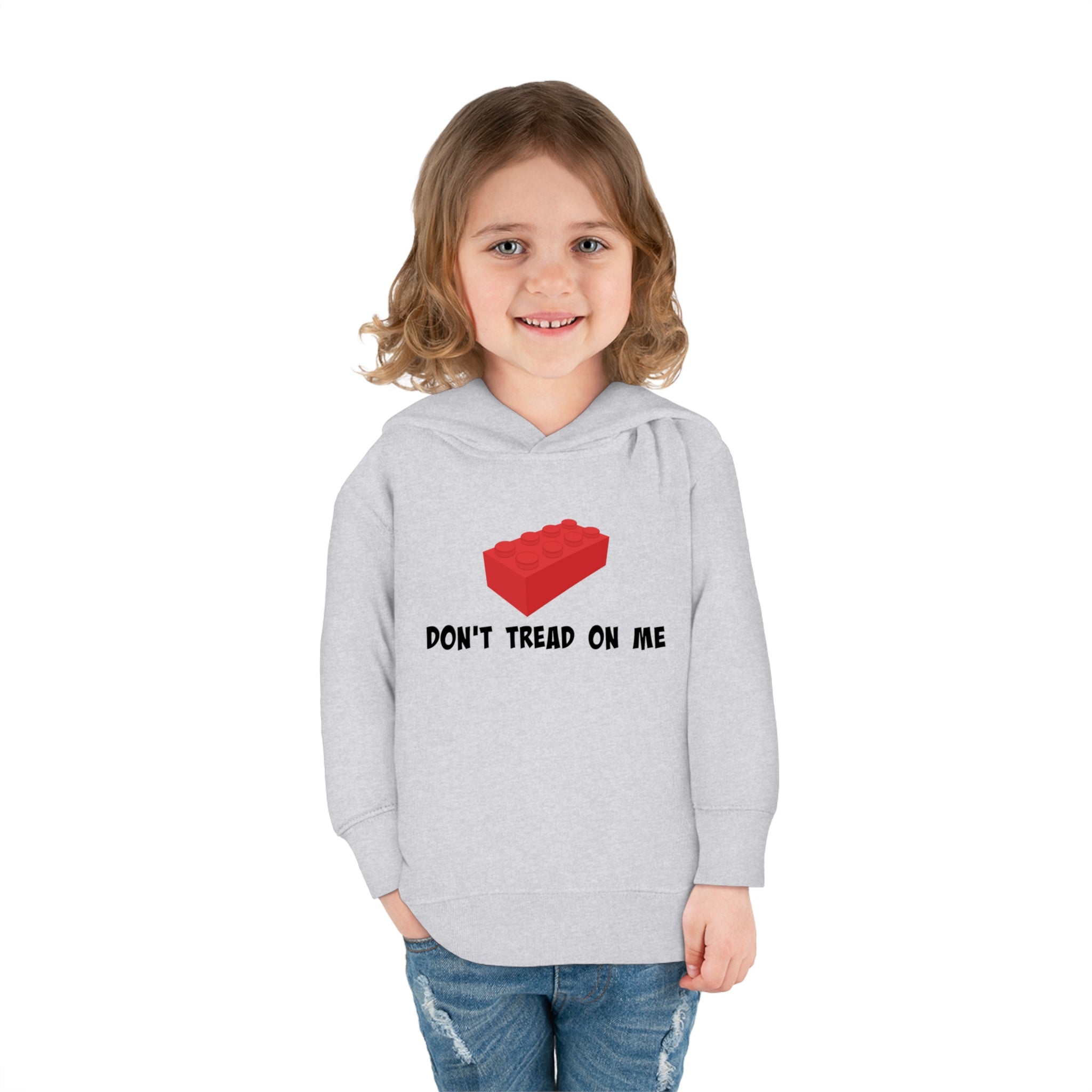Don't Tread On Me Lego Toddler Pullover Fleece Hoodie