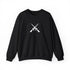 Crossed Rifles Crewneck Sweatshirt — Tactical Military Graphic Pullover