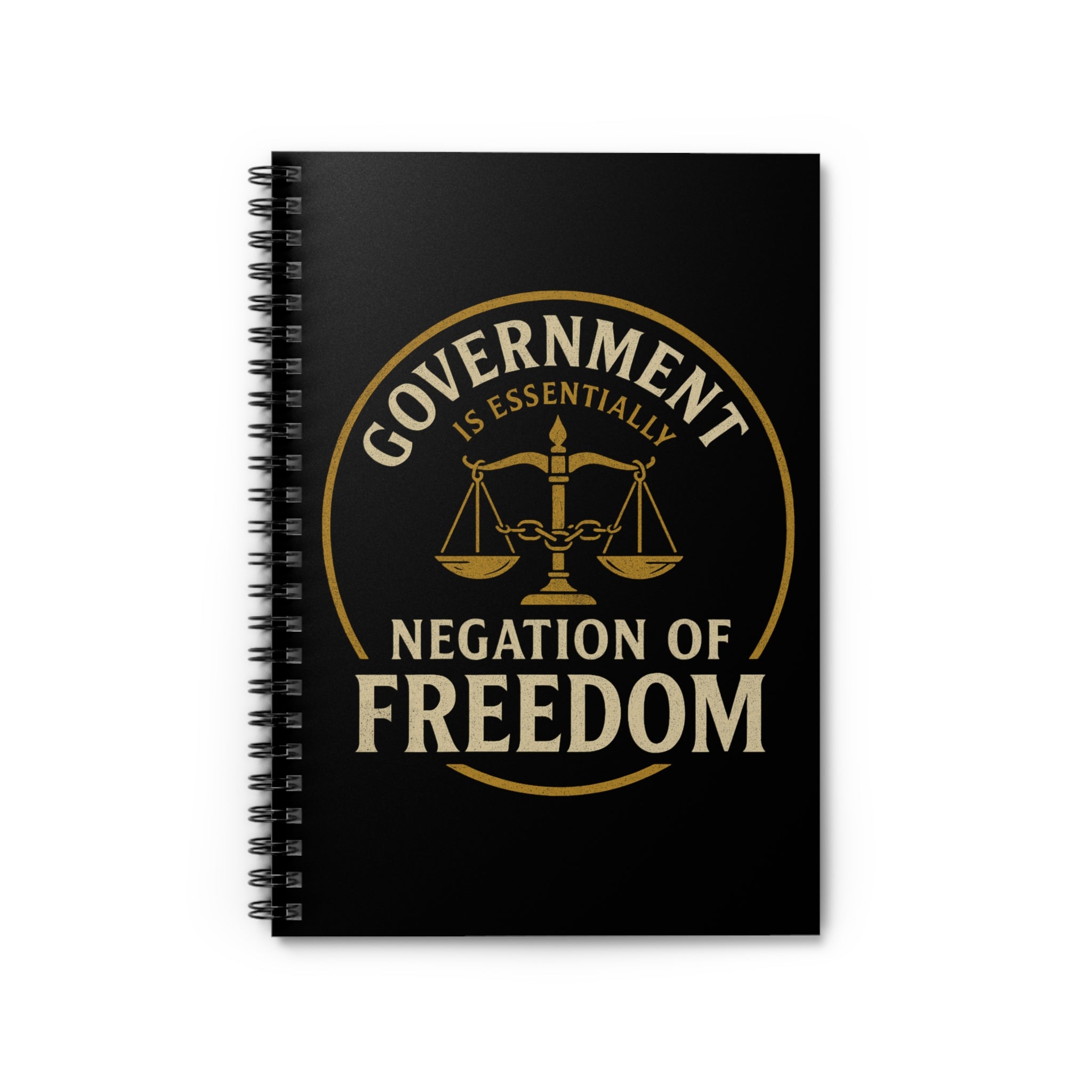 Judge Nap: Negation of Freedom Notebook