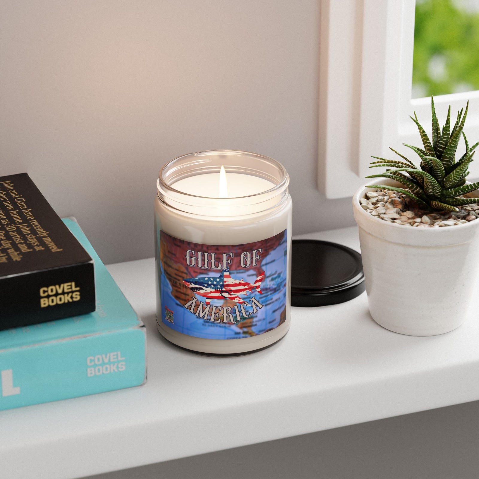 Culturama: Gulf of America Shark Candle, 9oz