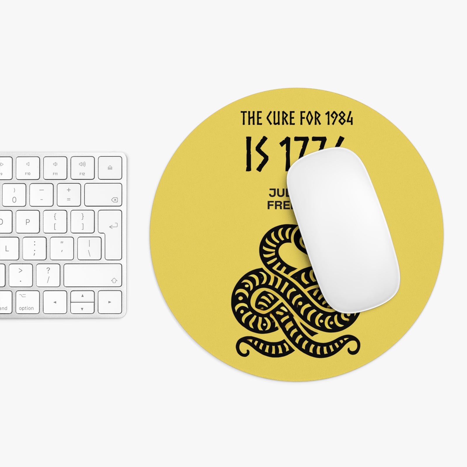 Judge Nap: The Cure For 1984 Mouse Pad