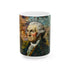 Stained Glass George Washington Ceramic Mug, (11oz, 15oz)