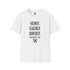 Homeschool Workshop - Father. Teacher. Builder. Homeschool Dad T-Shirt - 4LibertyShop.com