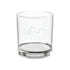 Engraved 'Join or Die' Whiskey Glass — 10.5 oz Classic Rocks Glass