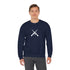 Crossed Rifles Crewneck Sweatshirt — Tactical Military Graphic Pullover