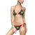 Walton & Johnson: Totally Rad 1980's Pattern Women's Bikini Swimsuit