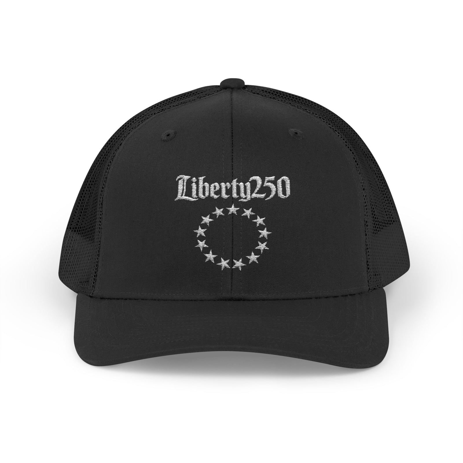 Liberty250 Trucker Cap - 13-Star Patriotic Snapback Hat - 4LibertyShop.com