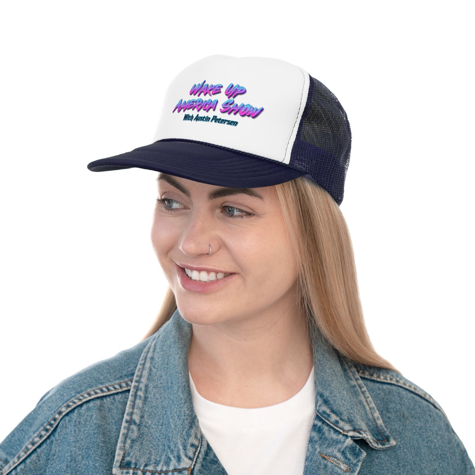 Wake Up America Trucker Cap