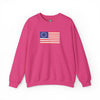 Betsy Ross Flag Embroidered Sweater - 4LibertyShop.com