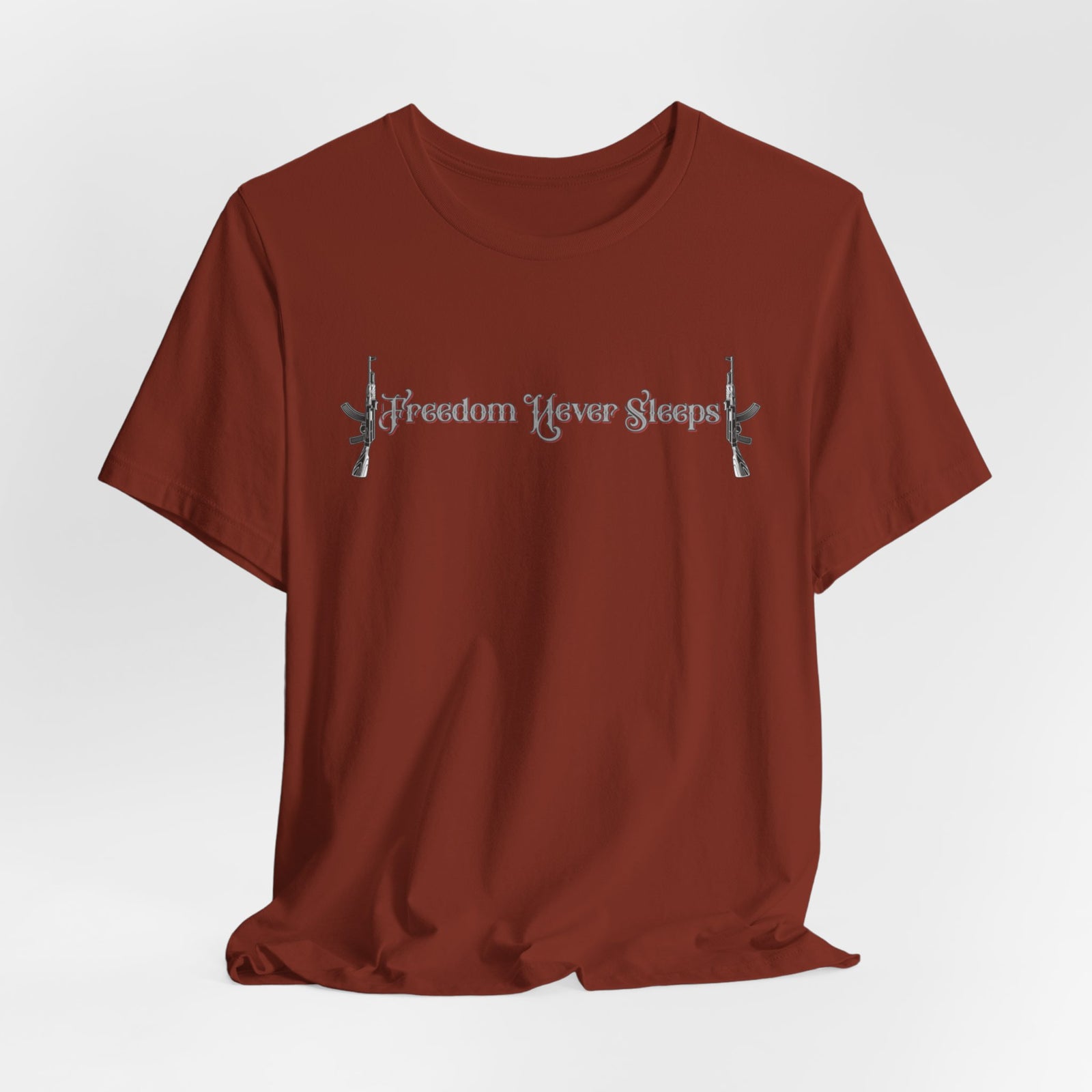 Walton & Johnson- Freedom Never Sleeps T-Shirt