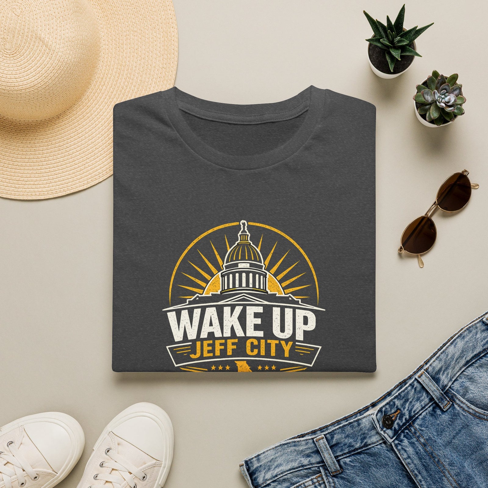 Wake Up Jeff City: The Wake Up Jeff City T-Shirt - 4LibertyShop.com