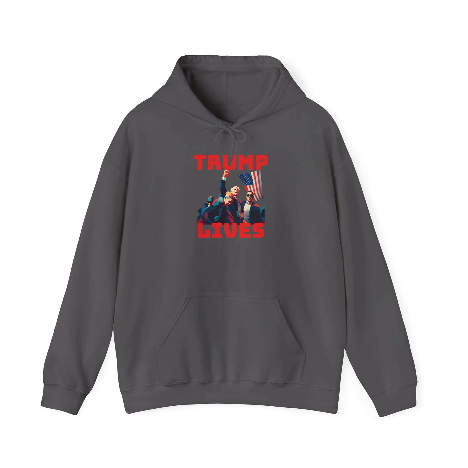 Trump Defiant Tee Hooded Sweatshirt