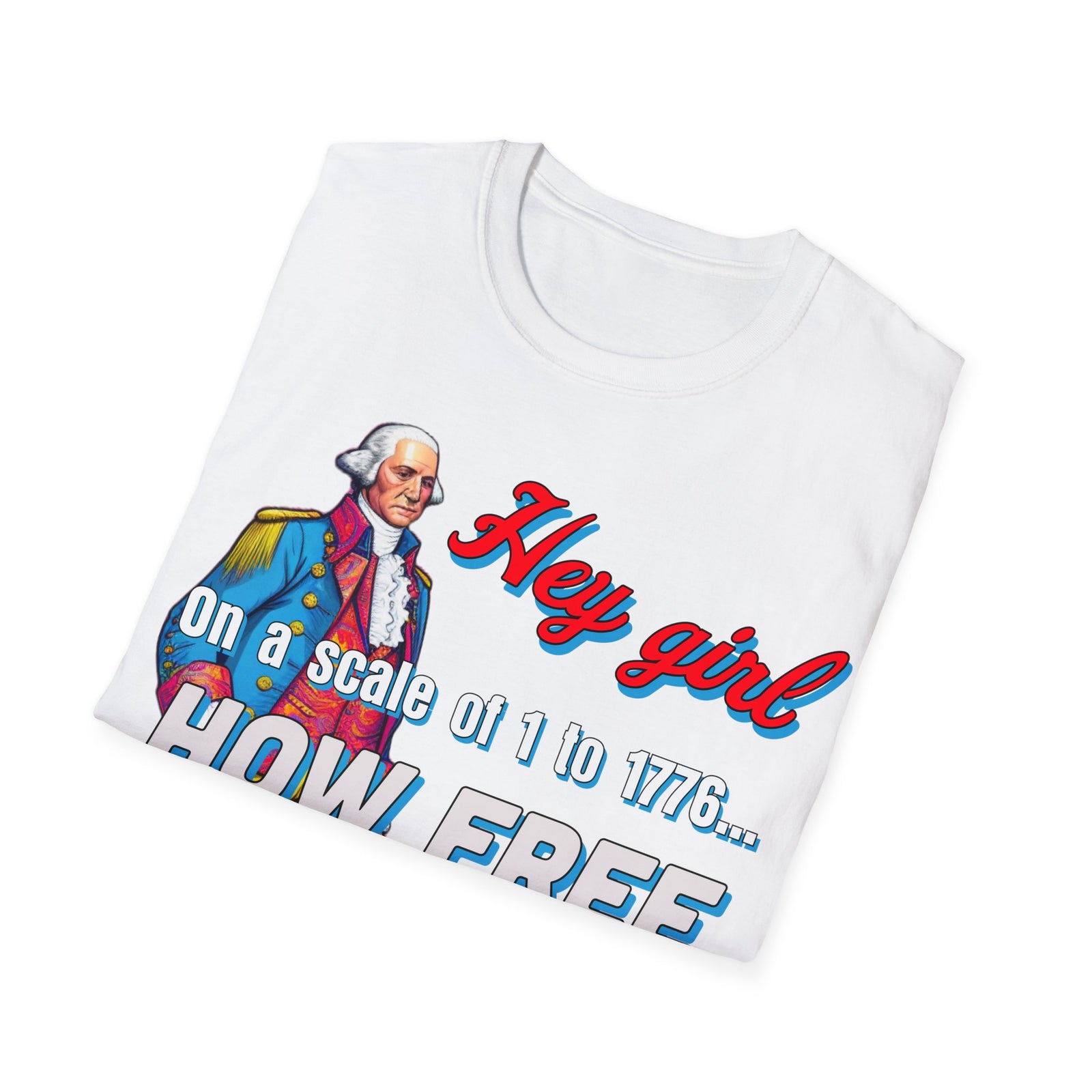 Walton & Johnson Flirty Founding Father: George Washington's Revolutionary Romance Tee