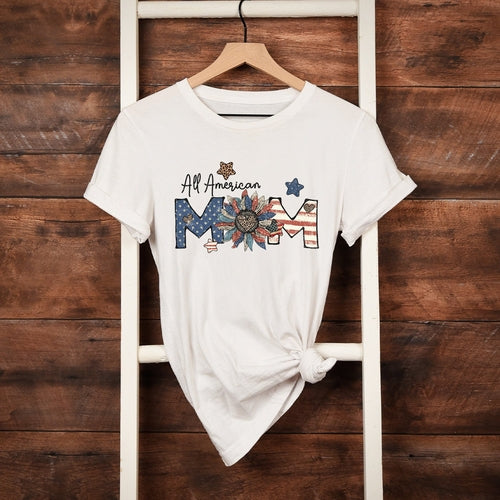 All American Mom Tee