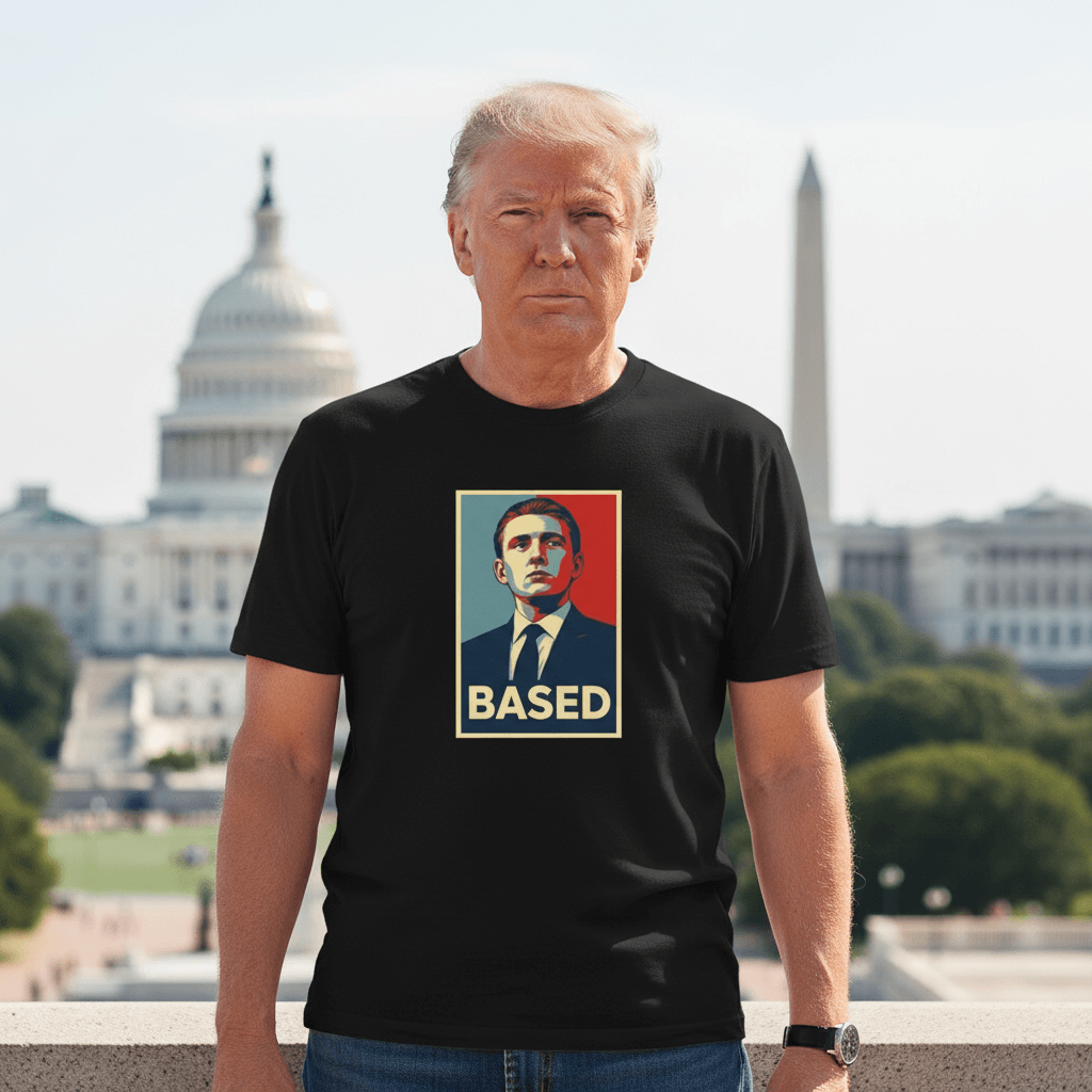 Barron Trump Based T-Shirt - 4LibertyShop.com