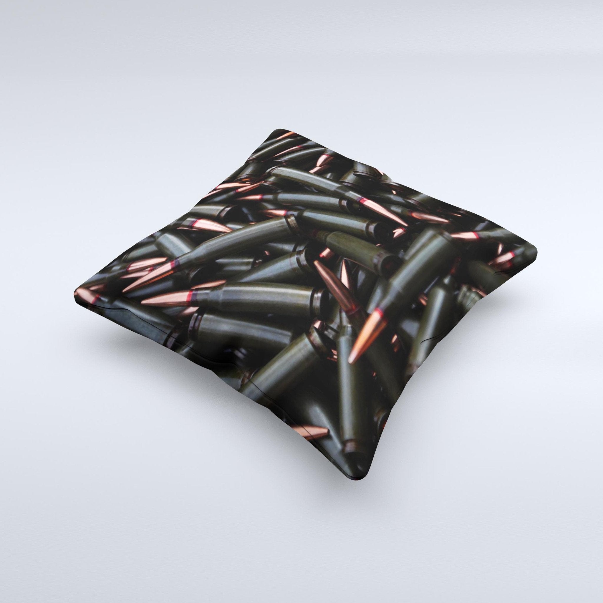 Black Bullet Decorative Throw Pillow